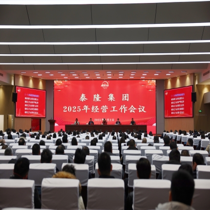 蛇舞新春，“績”往開來 - 泰隆集團召開2025年經(jīng)營工作會議